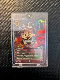 Disney Lorcana Webby Vanderquack Junior Prospector Enchanted 229/204 - Image 1
