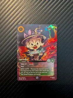 Disney Lorcana Webby Vanderquack Junior Prospector Enchanted 229/204 - Image 3