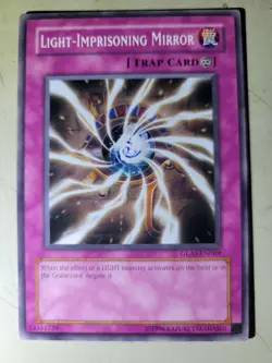 Yugioh! LP Light-Imprisoning Mirror - GLAS-EN069 - Common - Unlimited Edition - Image 2