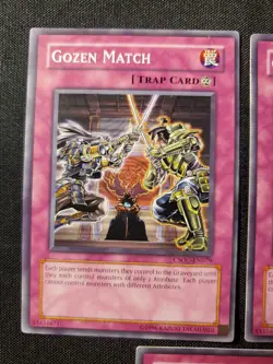 3X Gozen Match CSOC-EN079 - Yugioh Yu Gi Oh! 3 Playset NM VLP - Image 2