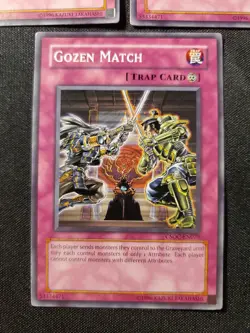 3X Gozen Match CSOC-EN079 - Yugioh Yu Gi Oh! 3 Playset NM VLP - Image 4