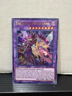 The Dark Magicians LED6-EN001 - Ultra Rare - Near Mint Unlimited YuGiOh! TCG - Image 1