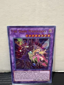 The Dark Magicians LED6-EN001 - Ultra Rare - Near Mint Unlimited YuGiOh! TCG - Image 2