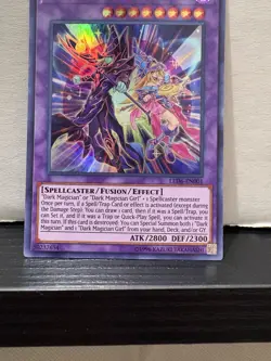 The Dark Magicians LED6-EN001 - Ultra Rare - Near Mint Unlimited YuGiOh! TCG - Image 3