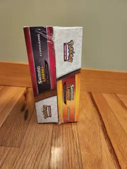 Pokemon TCG Shining Legends Pin Collection Pikachu & Zoroark, 2 Boxes, Sealed - Image 5