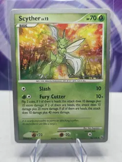 Pokemon TCG Scyther 46/100 2008 World Championships Tristan Robinson LP - Image 1