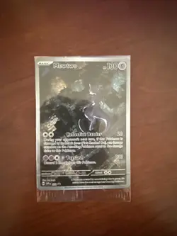 Pokemon SV 151 Ultra Premium #052 Mewtwo Black Star Promo Sealed - Image 1