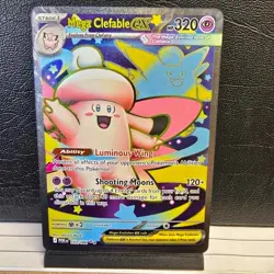 Mega Clefable ex 103/088 Ultra Rare Full Art Pokemon Perfect Order NM - Image 1