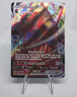 Pokemon TCG Coalossal VMAX Full Art 099/185 Vivid Voltage Ultra Rare Holo EN NM - Image 1