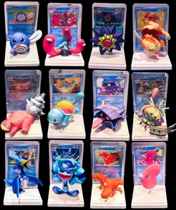 Pokemon Chinese Exclusive Dream Drawing VoL.2 Figurine Card Set Squirtle Slowbro - Image 1