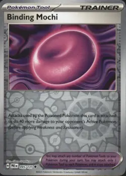 Binding Mochi 095/131 Uncommon Prismatic Evolutions Pokemon Reverse Holo NM - Image 1