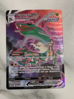 Pokemon TCG Rayquaza VMAX Holo TG20/TG30 + Venusaur Holo 15/102 (2) - Image 1