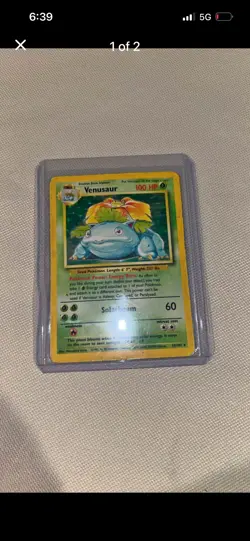 Pokemon TCG Rayquaza VMAX Holo TG20/TG30 + Venusaur Holo 15/102 (2) - Image 2