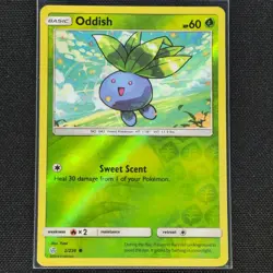 Oddish - 2/236 - Reverse Holo - Cosmic Eclipse - Pokemon - NM/M - Image 1