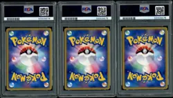 SEQUENTIAL Moltres Zapdos Articuno Trainers Promo Pokemon 2002 Japanese PSA 10 - Image 2