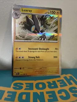 Luxray 028/088 Perfect Order Holo Rare Pokemon TCG Card - Image 1