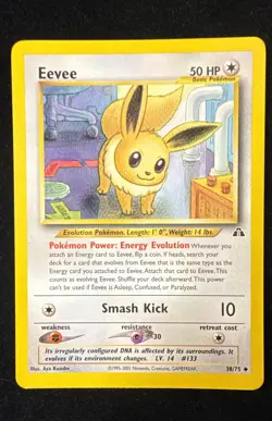 Eevee - Neo Discovery - 38/75 - Pokemon TCG - LP - Image 1