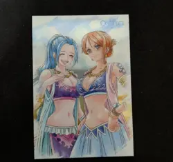 PREORDER Vivi & Nami No.7 One Piece Our Memories Wafer Card Bandai Japan - Image 1