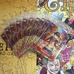 Bandai One Piece Card Game ST10-006 Monkey D. Luffy Holo Promo x10 - Image 1