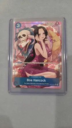 One Piece Boa Hancock #OP13-051 English Carrying on His Will Foil - Image 1