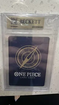 2025 One Piece Promos Japanese OP08106 Nami Serial Lottery Get Campaign BGS 10 - Image 2
