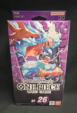 One Piece Starter Deck Monkey.D.Luffy ST26 New Sealed - Image 1