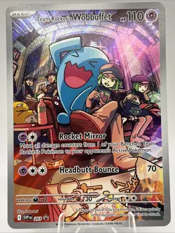 Pokemon Scarlet & Violet Promo Team Rocket's Wobbuffet SVP203 - Image 1