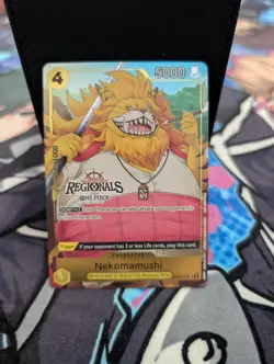 Nekomamushi Offline Regional 2024 Vol. 3 One Piece Promo Card OP06-110 - Image 1