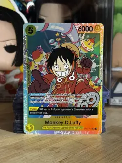 Monkey.D.Luffy (109) OP07-109 500 Years in the Future One Piece Foil NM - Image 1