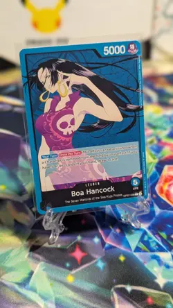 One Piece TCG Boa Hancock Leader OP07 - 038 NM - Image 1