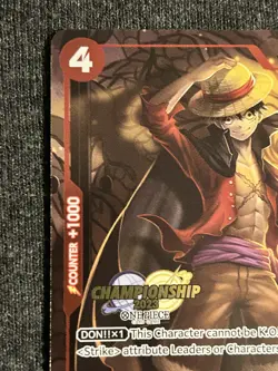Monkey.D.Luffy (007) (CS 2023 Celebration Pack) P-007 One Piece Stamped Promo - Image 2
