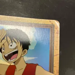 One Piece Carddass Hyper Battle 1999 C01 Luffy Future Pirate King Anime From JP - Image 2