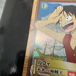One Piece Carddass Hyper Battle 1999 C01 Luffy Future Pirate King Anime From JP - Image 3