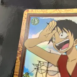 One Piece Carddass Hyper Battle 1999 C01 Luffy Future Pirate King Anime From JP - Image 4