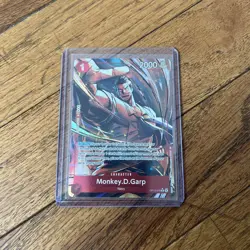 Monkey.D.Garp (Alternate Art) OP13-016 English Carrying On His Will - NM Foil - Image 1