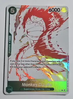 Monkey.D.Luffy OP07-033 - 3rd Anniversary Treasure Campaign Pack Promo English - Image 1