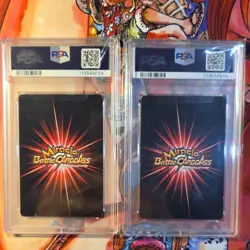 Bandai 2011 Miracle Battle Carddass One Piece OP08 Holo Zoro Nami #42 #41 Lot - Image 2