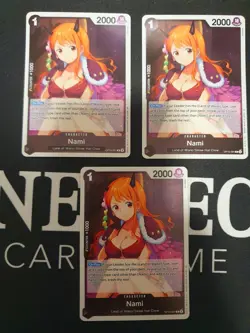 🔥4x Nami OP16-091 R The Time of Battle Foil English One Piece NM 🔥 - Image 2