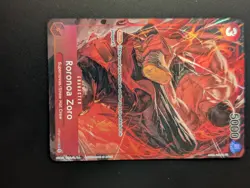 *PRE-ERRATA* Roronoa Zoro OP01-025 Romance Dawn Parallel Art - Mint - Image 2