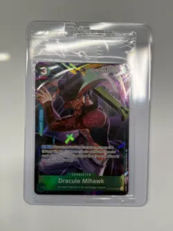 Dracule Mihawk (Illustration Box Vol.4) One Piece Promotion ST12-003 Sealed - Image 1