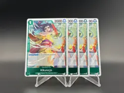 Kikunojo OP14-023 R x4 Playset | The Azure Sea's Seven - One Piece TCG English - Image 1