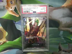 2024 One Piece TCG Japanese OP04-089 R Bartolomeo PSA 10 - Image 1