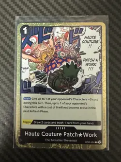 Foil Haute Couture Patch Work OP05-094 R Awakening of the New Era One Piece TCG - Image 1