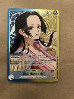ONE PIECE The Azure Sea's Seven BOA HANCOCK (ALT ART) #OP14-041 ENGLISH CCG - Image 1