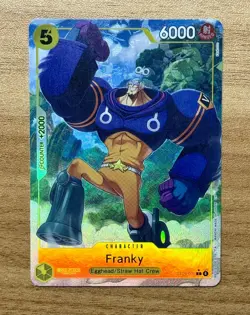 One Piece Starter Deck 29: Egghead Franky ST29-010 C Alternate Art Foil NM/Mint - Image 1