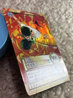 Roronoa Zoro 2001 C401 One Piece Carddass Hyper Battle Japanese Vintage Bandai - Image 3
