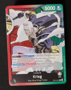 One Piece TCG OP16 - Red/Green Krieg - Tournament Ready Deck - Image 1