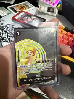One Piece TCG Winner Promo Miss.Valentine - Image 2