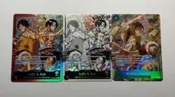 Luffy & Ace Leader: Luffy & Ace ST30-001 Alt Art L , & Luffy Alt Art Parallel!! - Image 1