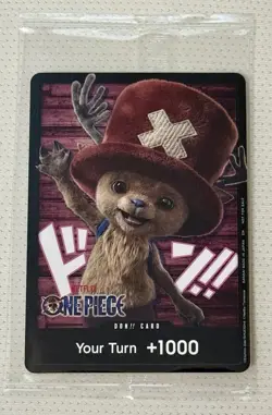 One Piece Card Game - Tony Tony Chopper Live Action Don! - Promo Pack Sealed - Image 1